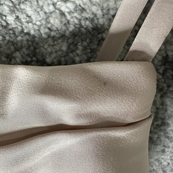 Azazie Atelier Dress Womens 12 Black Blush Pink Joanna Bow Mini Velvet Cocktail - Picture 2 of 10